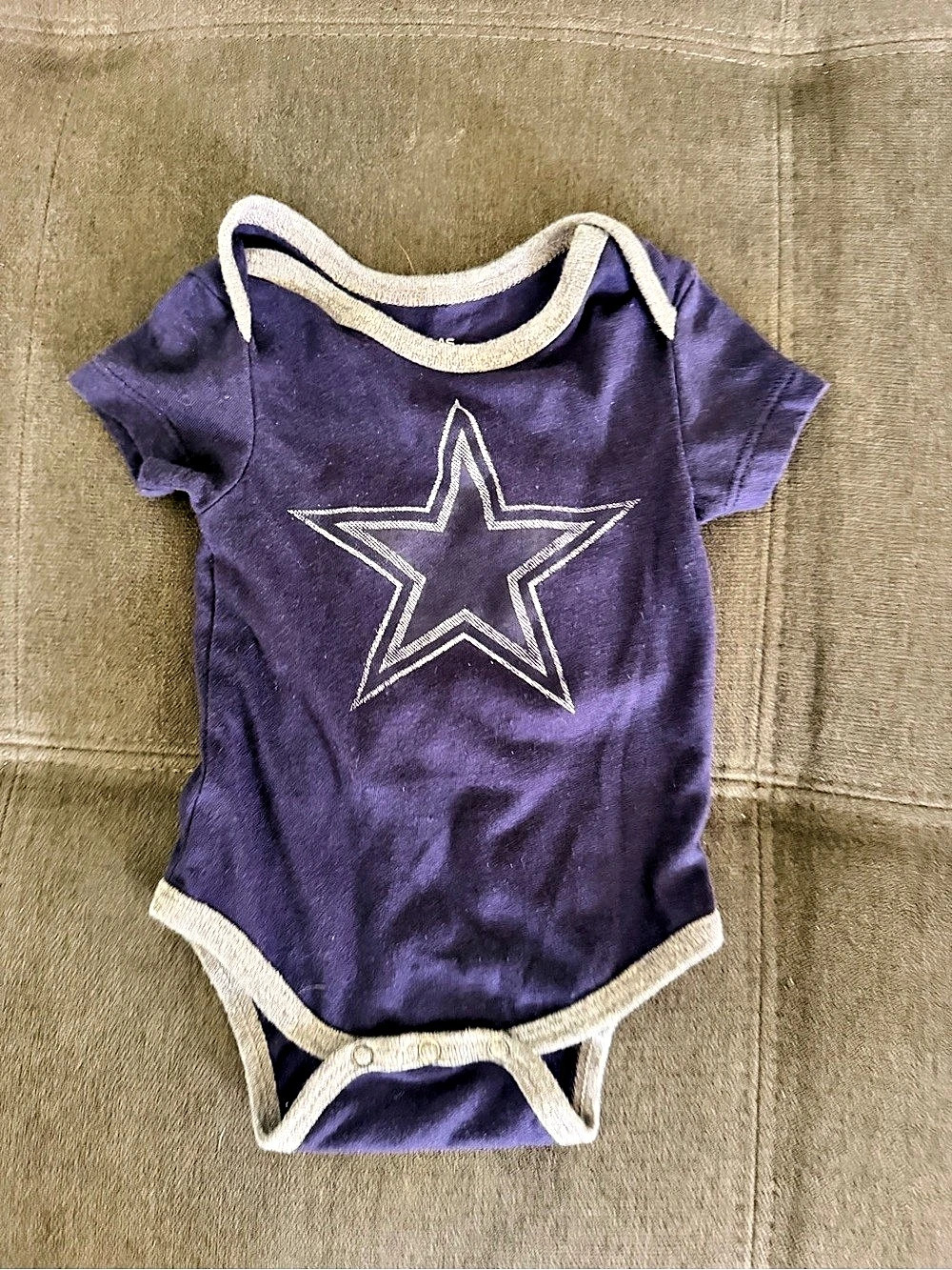 Dallas Cowboys Baby Bodysuit Blue Size 3M